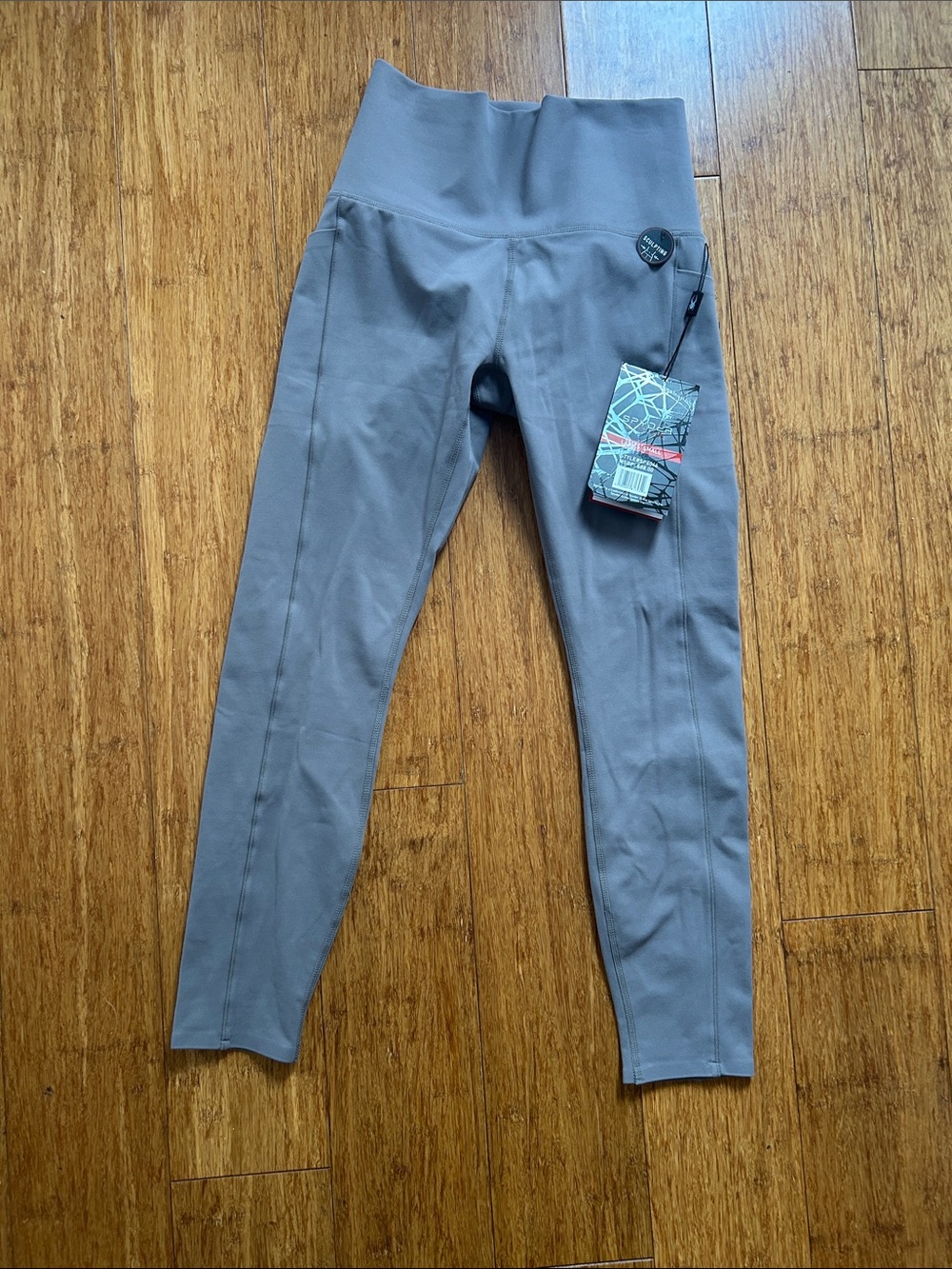 Spyder Slate Gray High-Waist Leggings